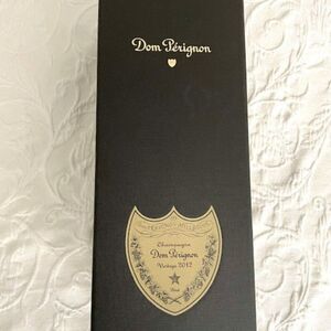 Dom Perignon 2012 Black Empty Champagne Box